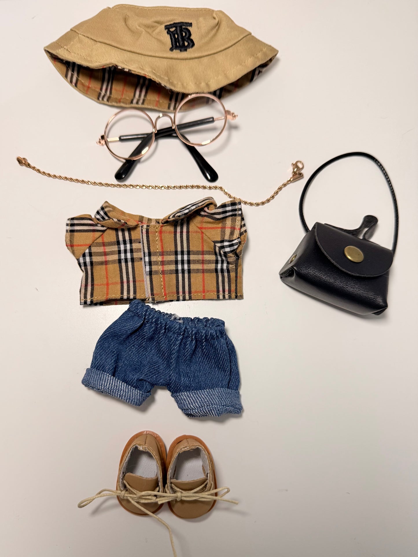 Brown Scholar Explorer Outfit Set