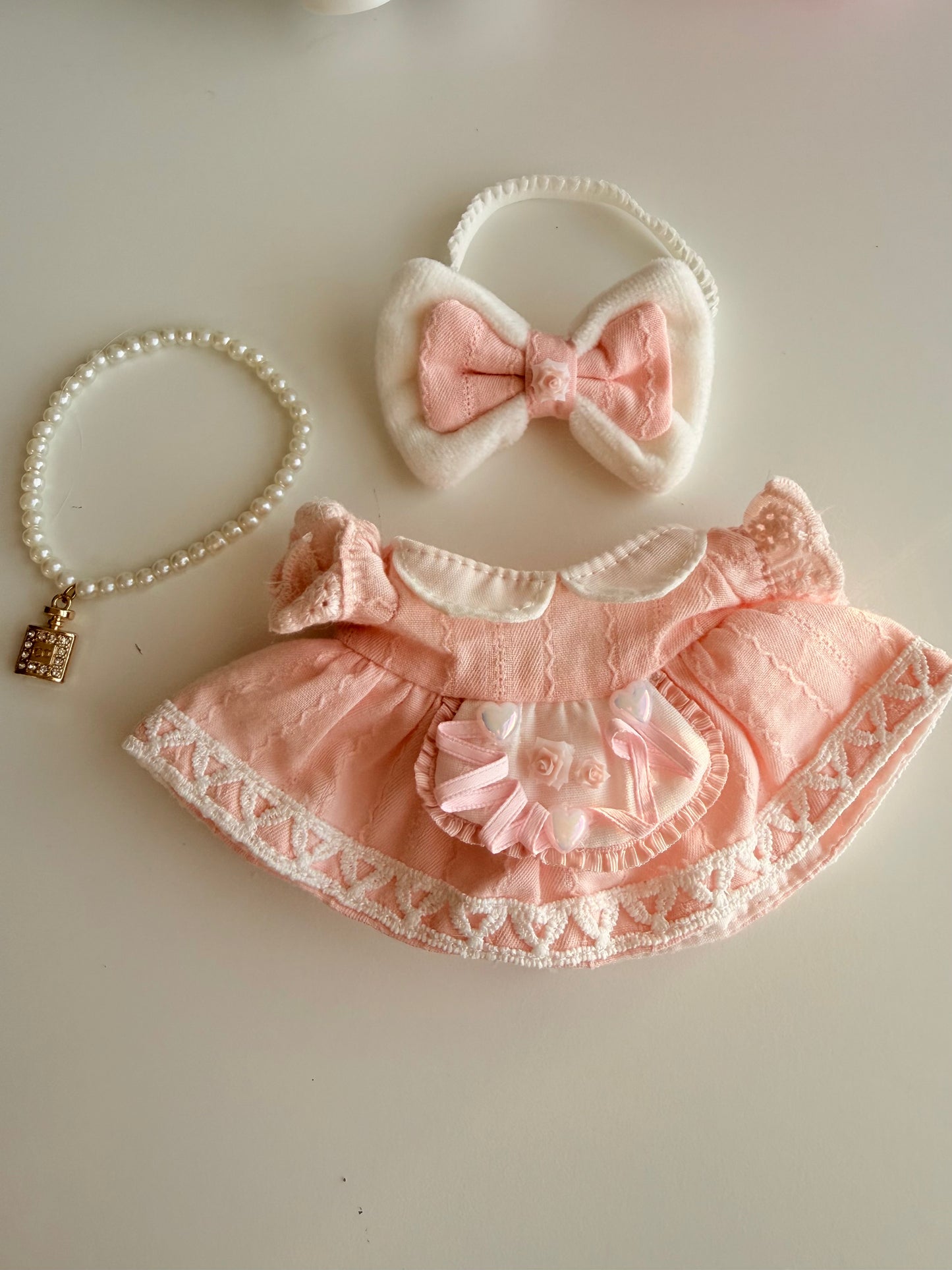 Pearl Bloom Vintage Dress Set