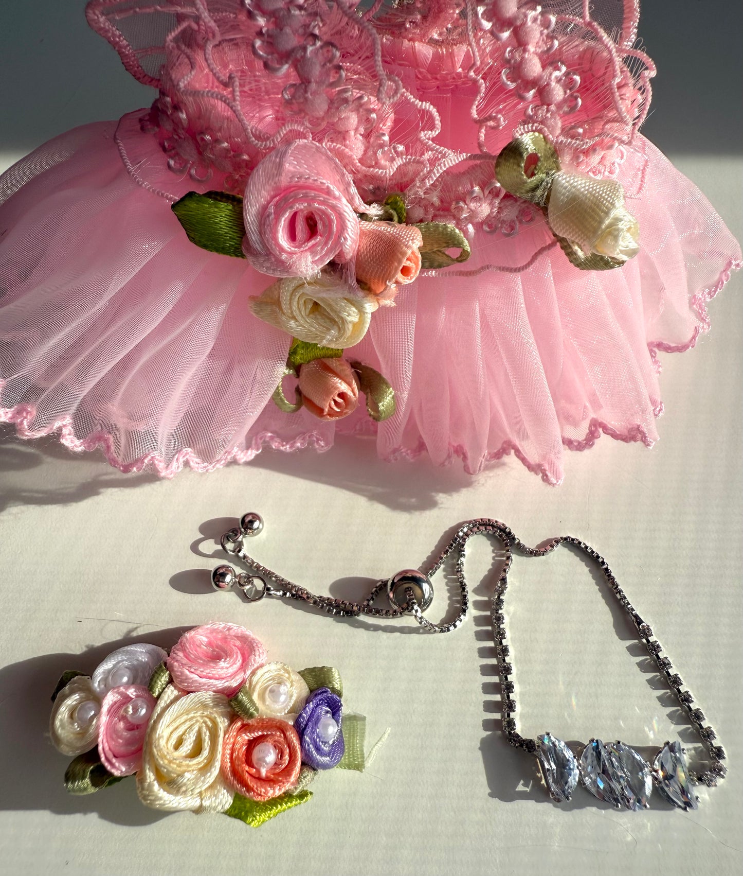 Blossom Ballet Fairy – The Sleeping Rose Dancer - Outfit for Labubu - Labubu Clothes