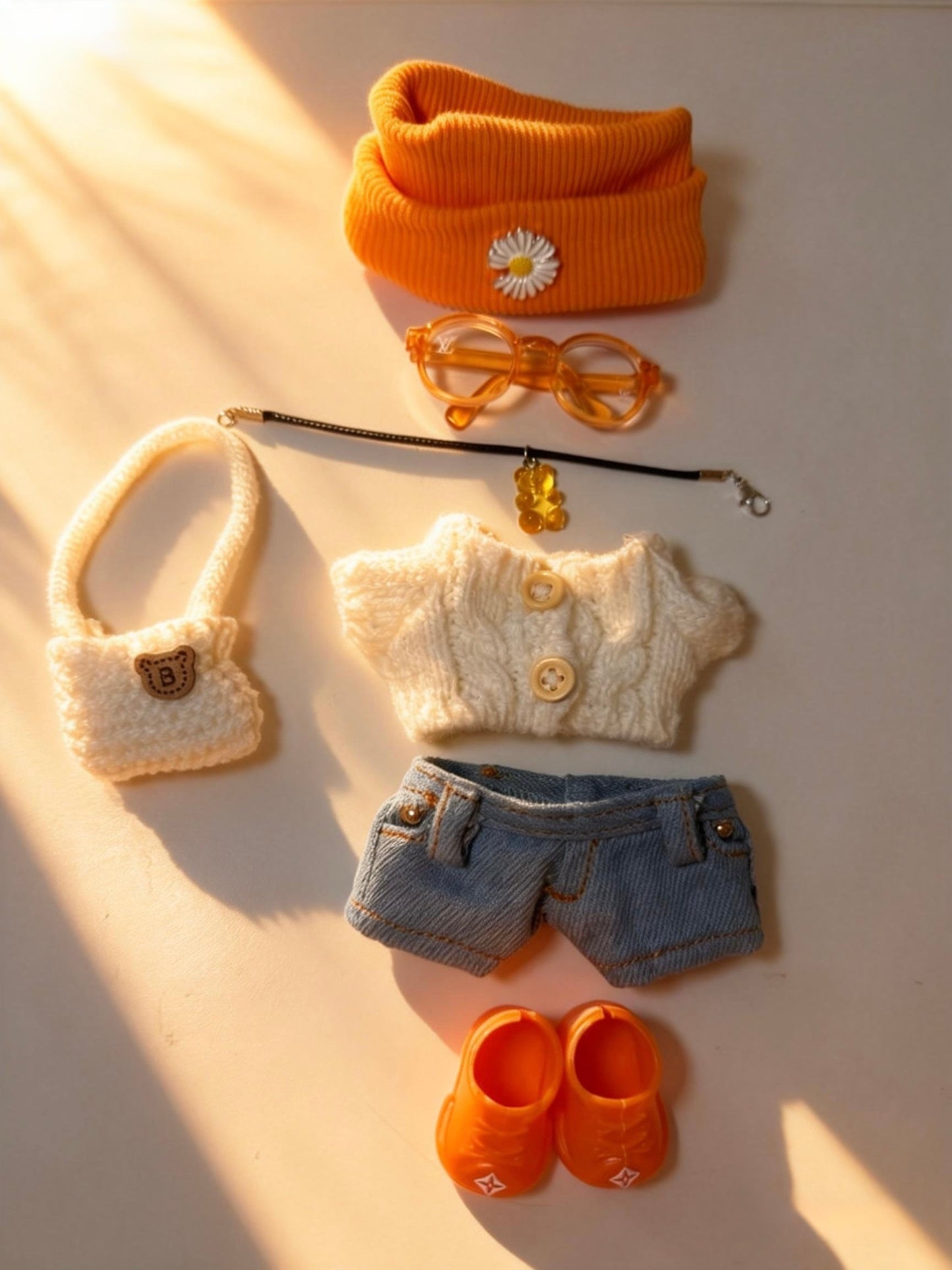 Sunny Daisy Knit Set