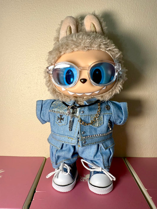 Blue Hour Denim - Outfit for Labubu - Labubu Clothes