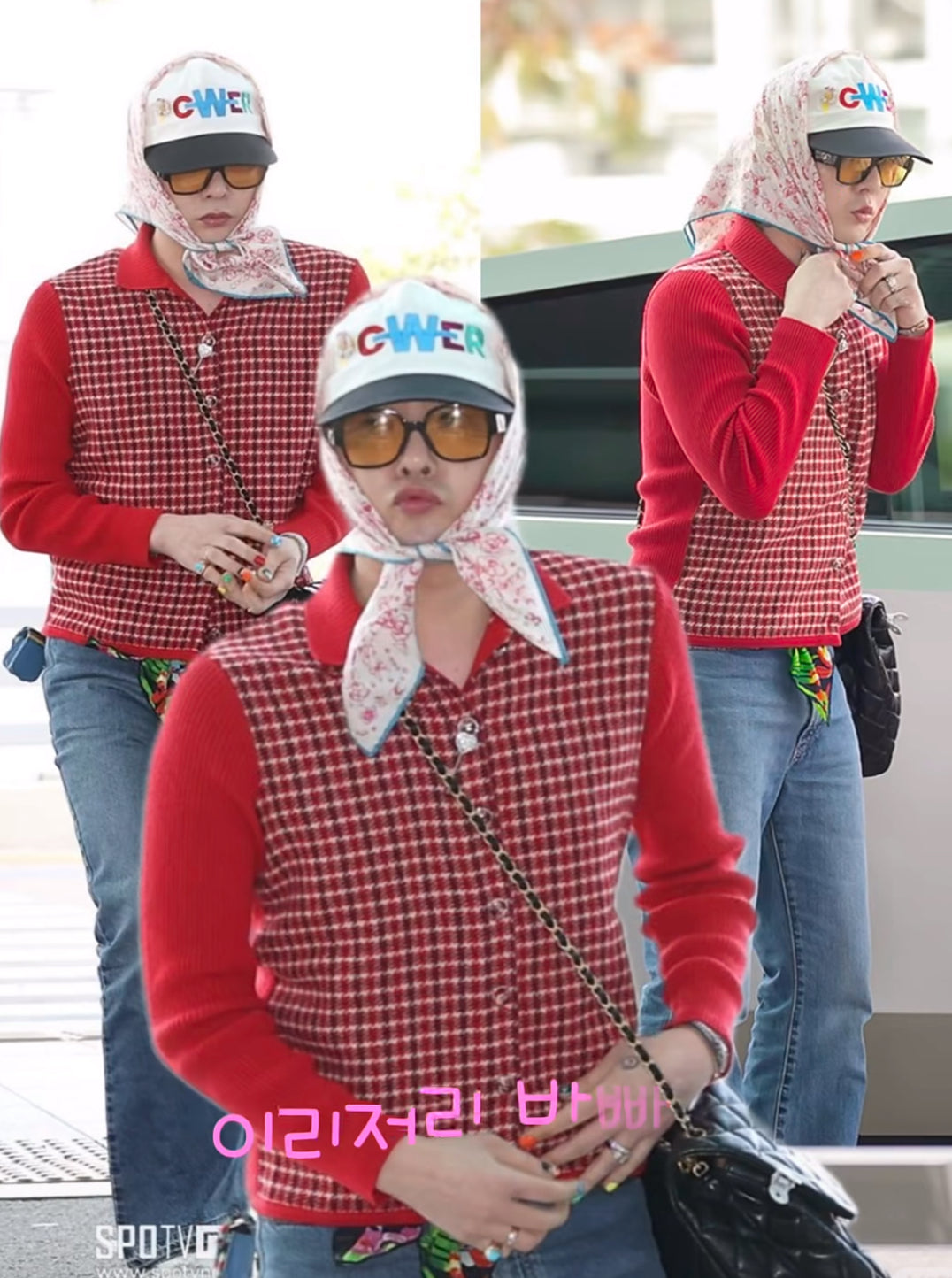 G-Dragon Inspired Labubu Doll Outfit 7-Piece Set - Street Fashion Replica