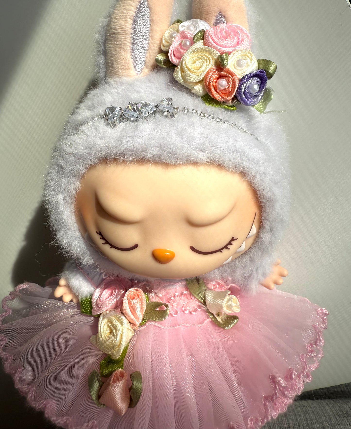Blossom Ballet Fairy – The Sleeping Rose Dancer - Outfit for Labubu - Labubu Clothes
