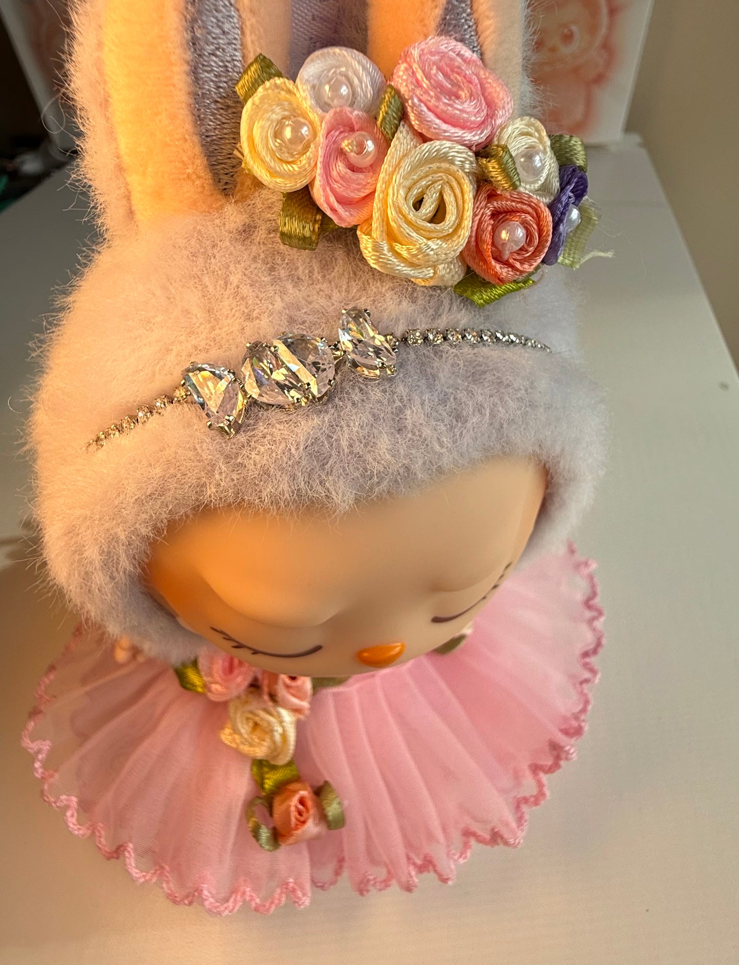 Blossom Ballet Fairy – The Sleeping Rose Dancer - Outfit for Labubu - Labubu Clothes
