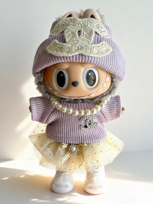 Lilac Pearl Couture Set