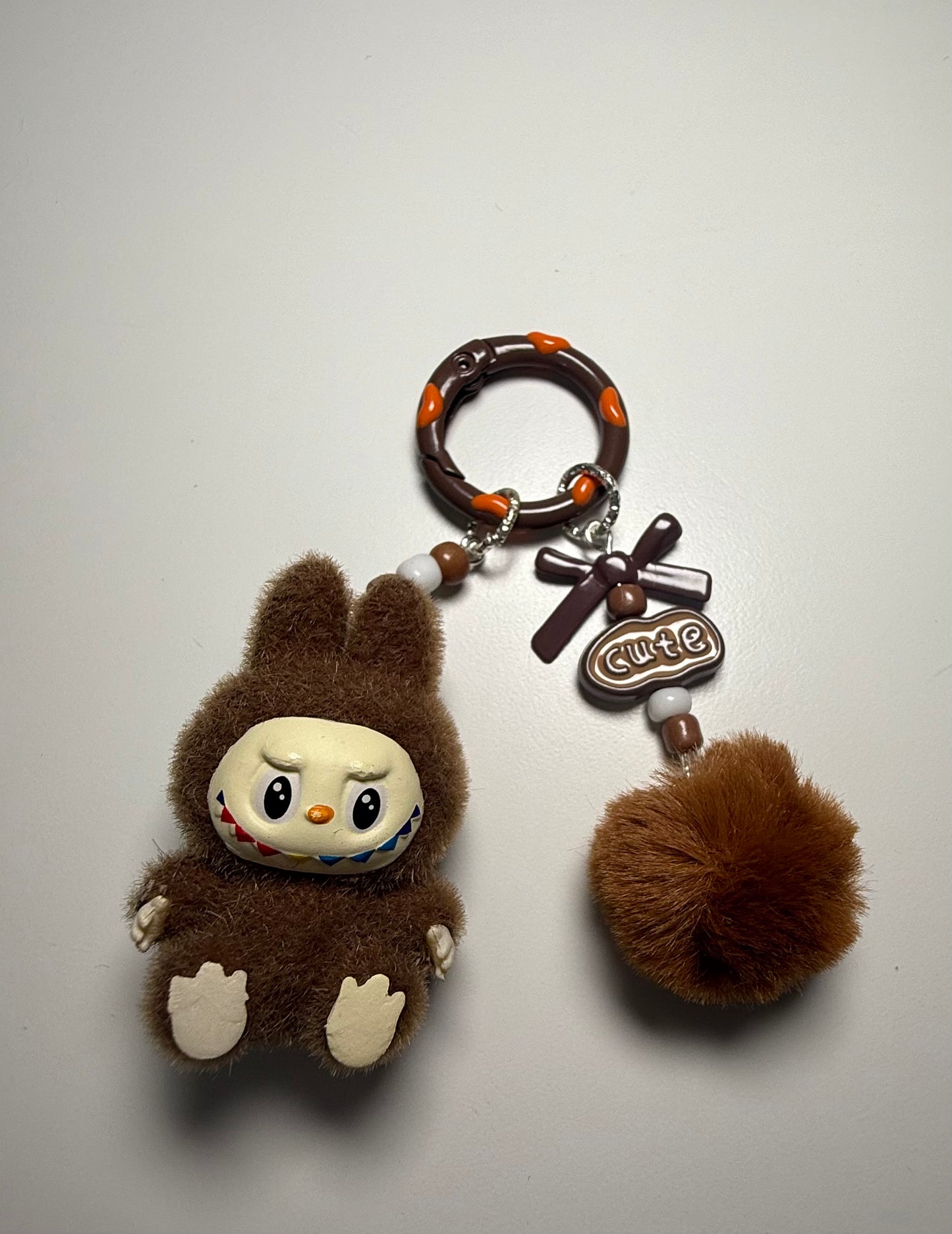 Brown Explorer Outfit Set for Labubu – Little Companion Included