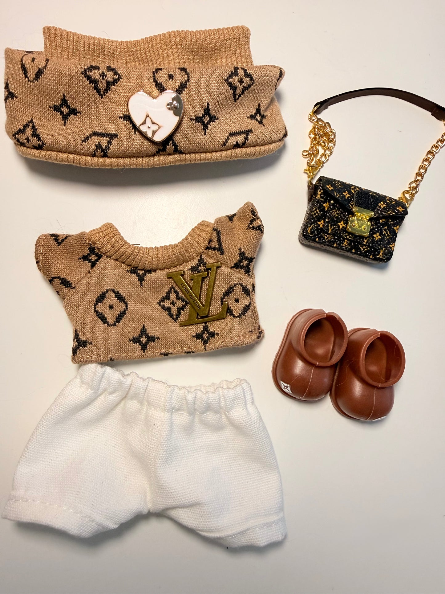 Monogram Knit Street Set – Labubu Outfit
