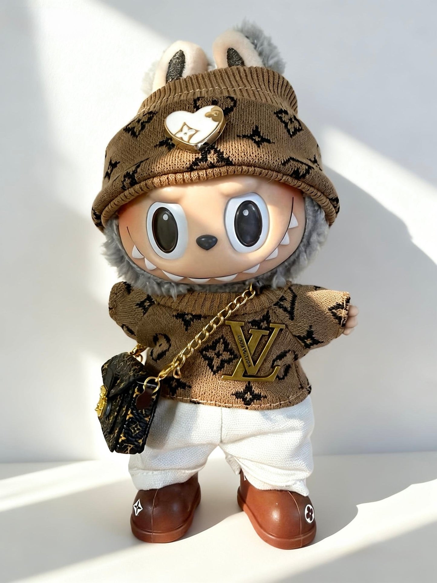 Monogram Knit Street Set – Labubu Outfit