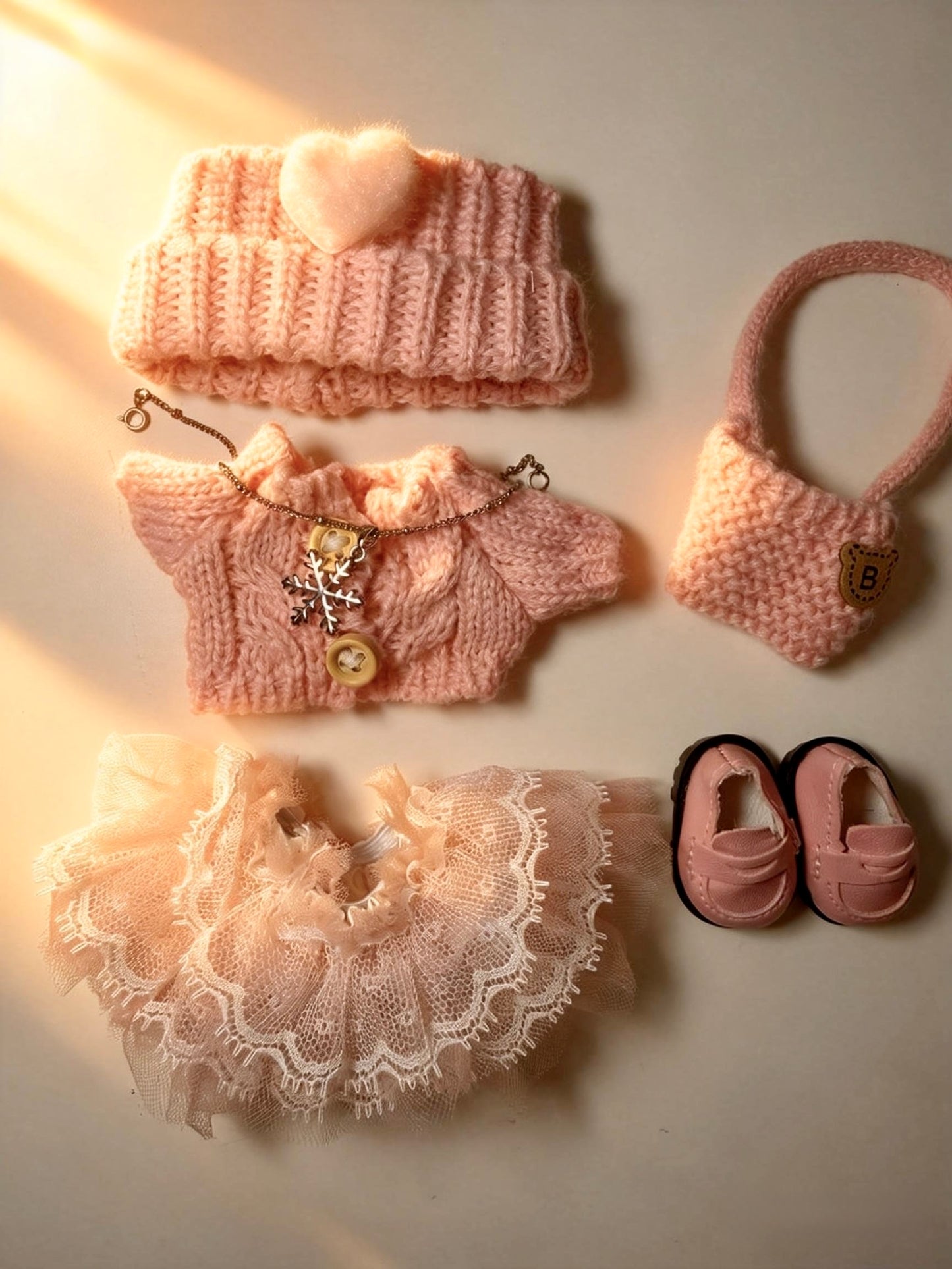 Pink Heirloom Knit