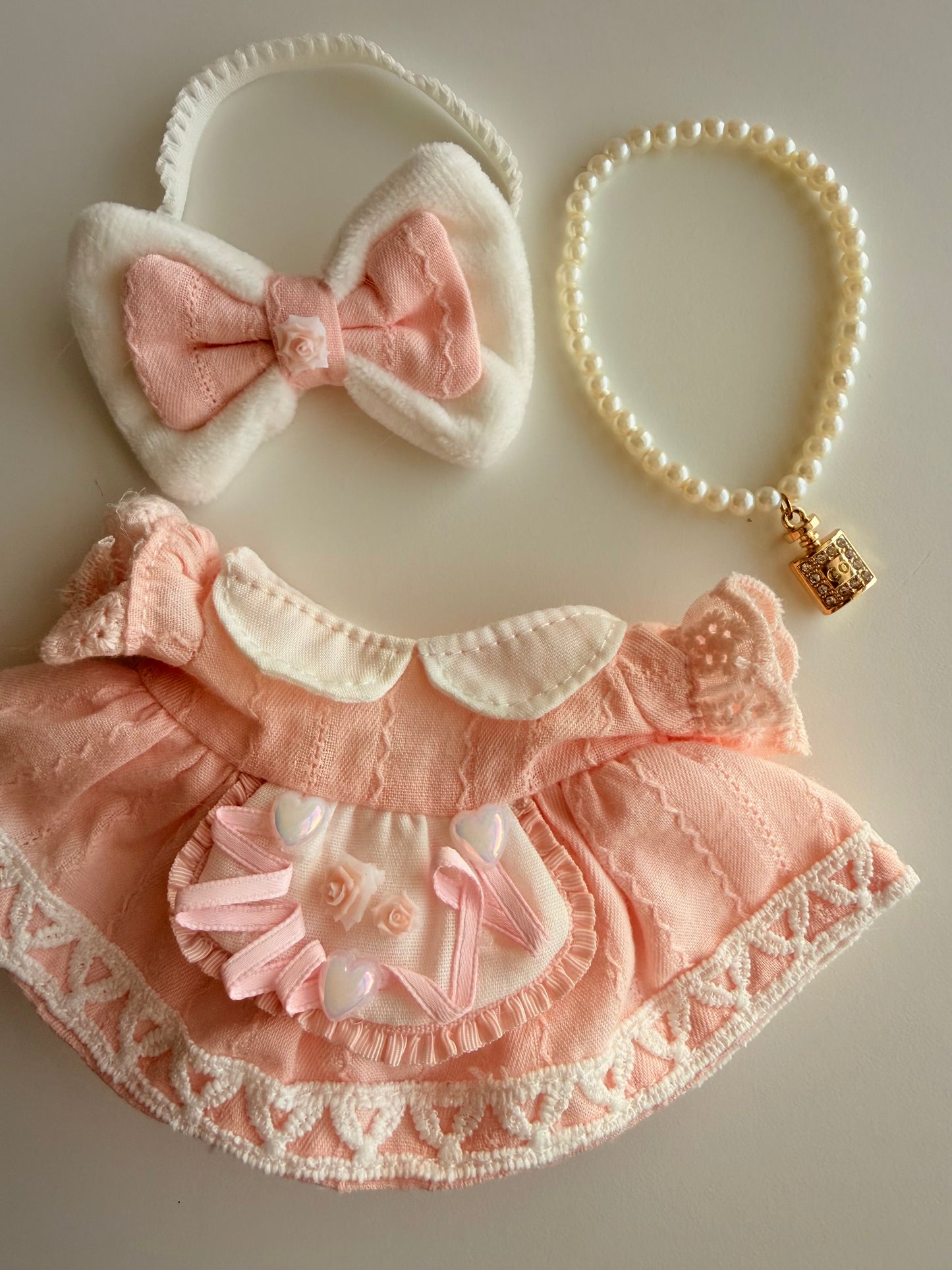 Pearl Bloom Vintage Dress Set