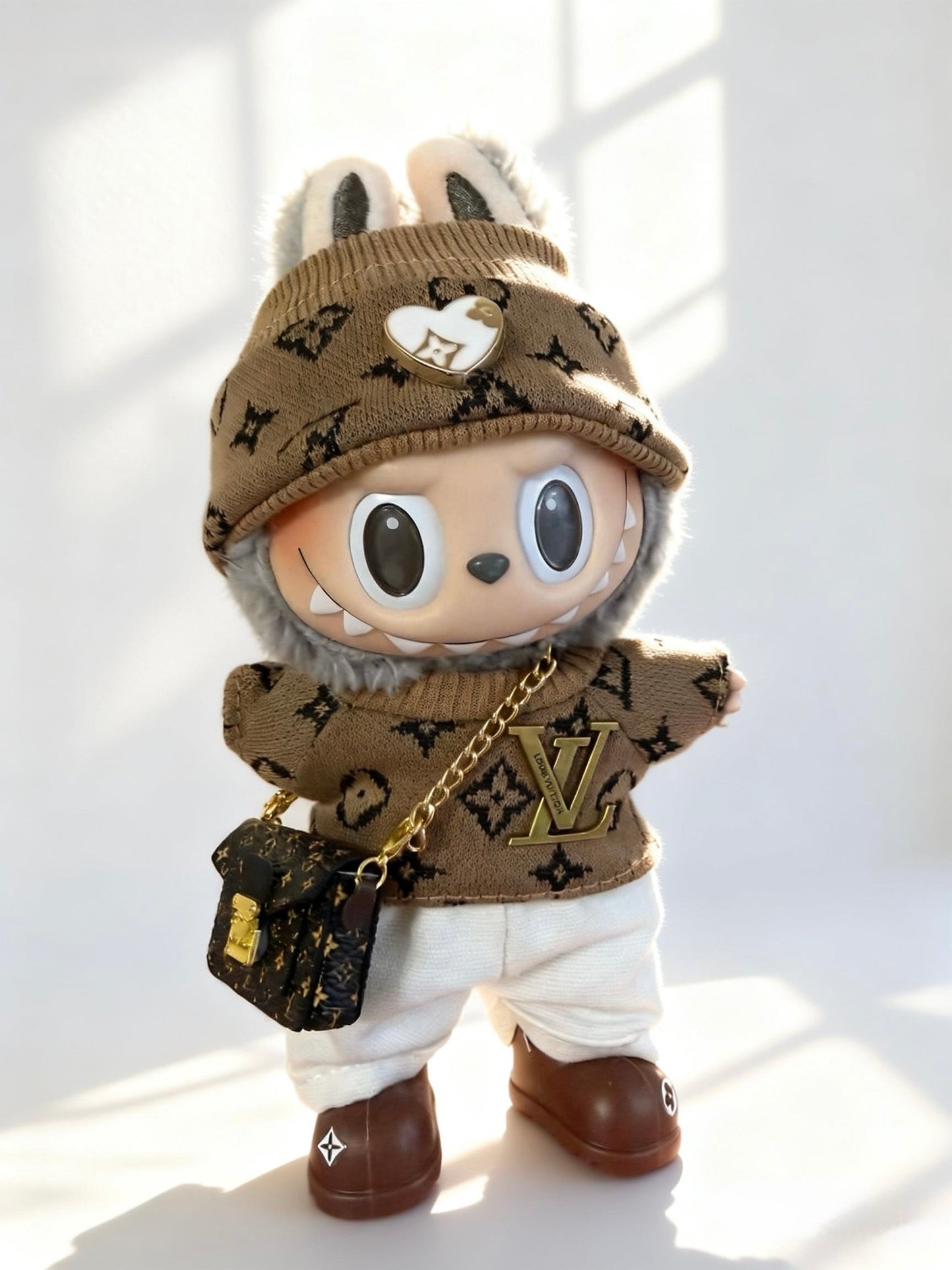 Monogram Knit Street Set – Labubu Outfit