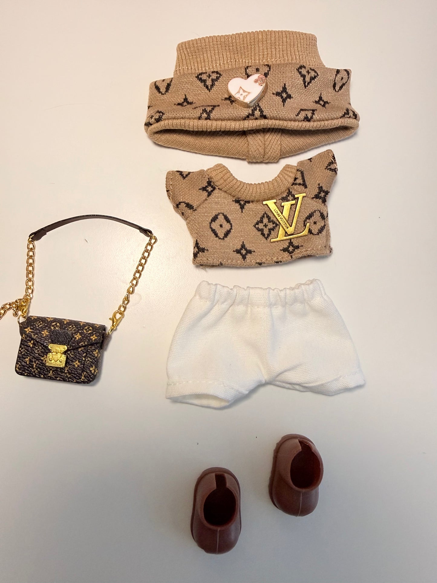 Monogram Knit Street Set – Labubu Outfit