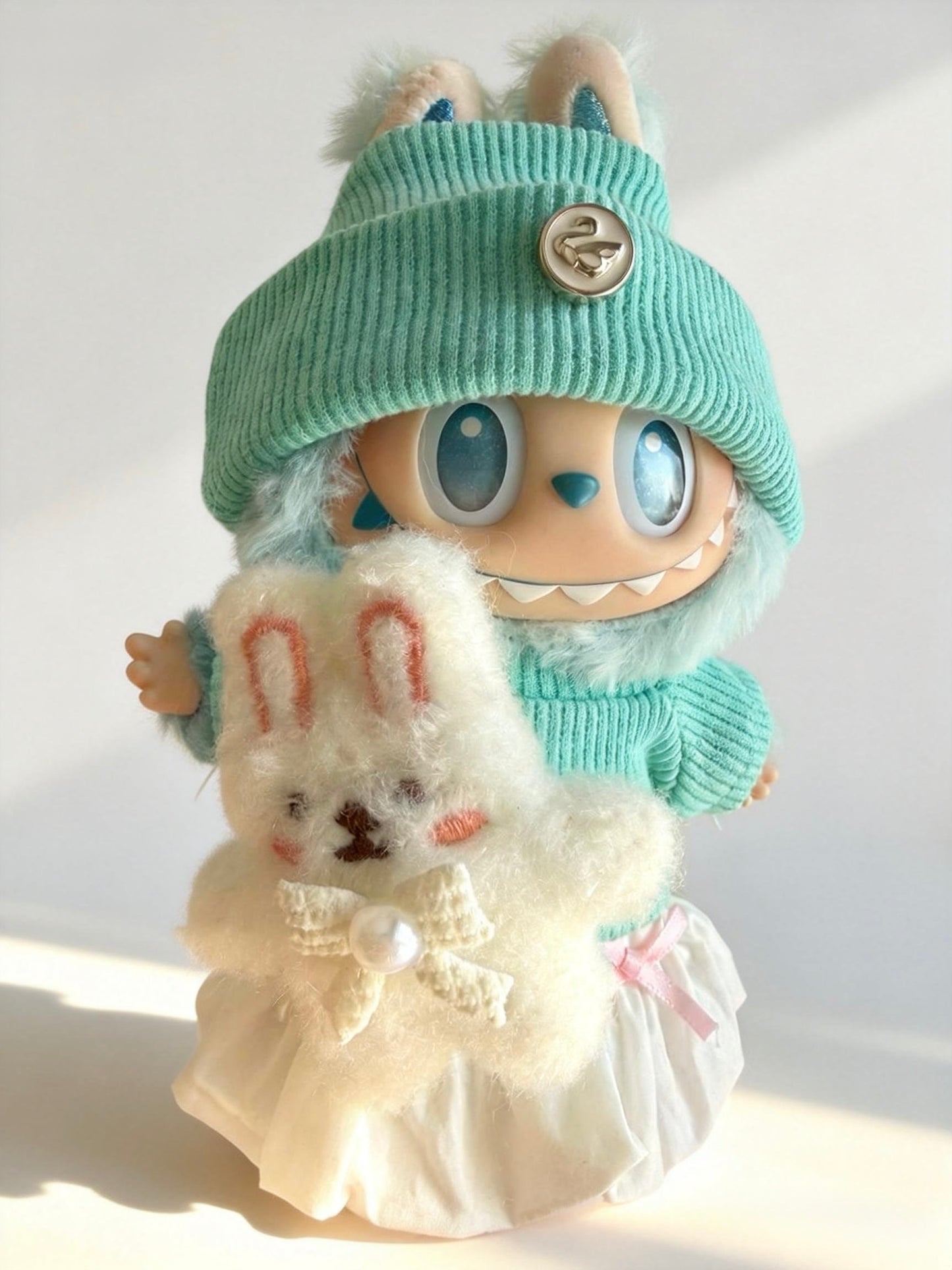 Mint Cream Bunny Set