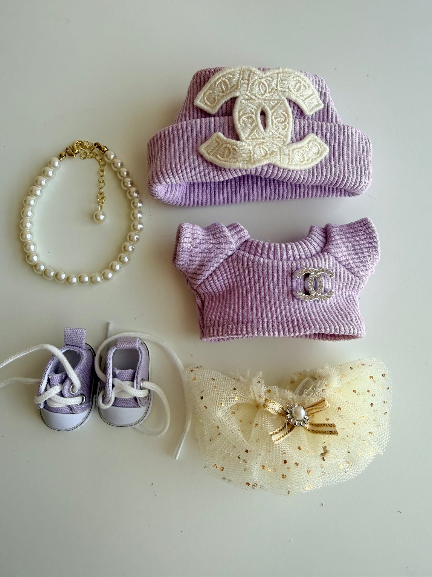 Lilac Pearl Couture Set