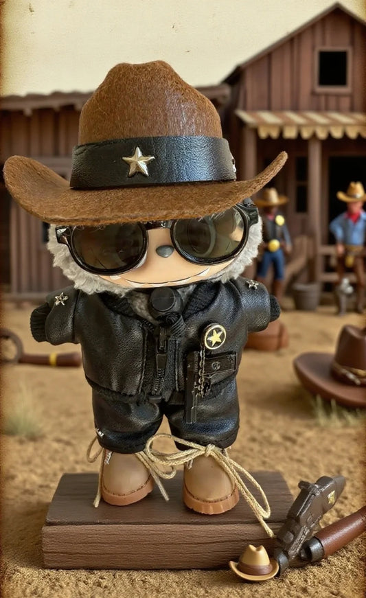 Western Cowboy Outfit for Labubu